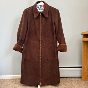 Seventy Size M Faux Suede Coat